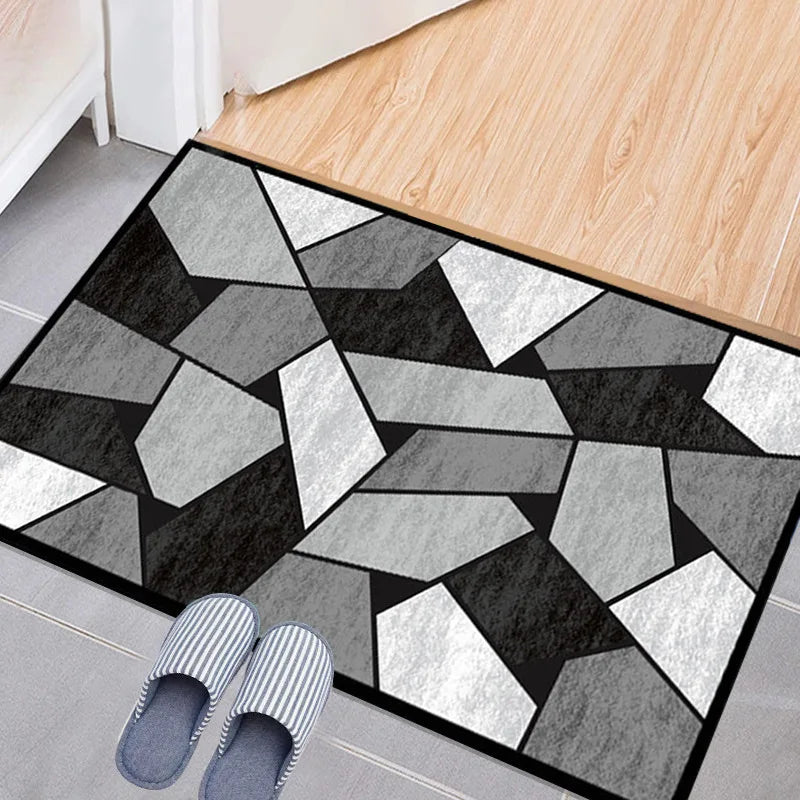 Home Indoor Floor Mat for Bathroom Toilet Bedroom Entryway Doorway House Decoration Soft Washable Durable Rug for Living Room