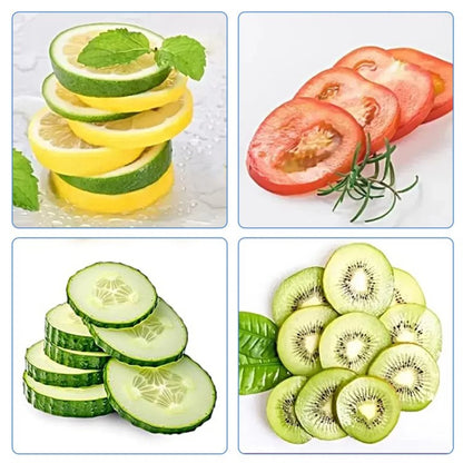 Mandoline Food Slicer, Adjustable Slices 0.1-8Mm, Gray