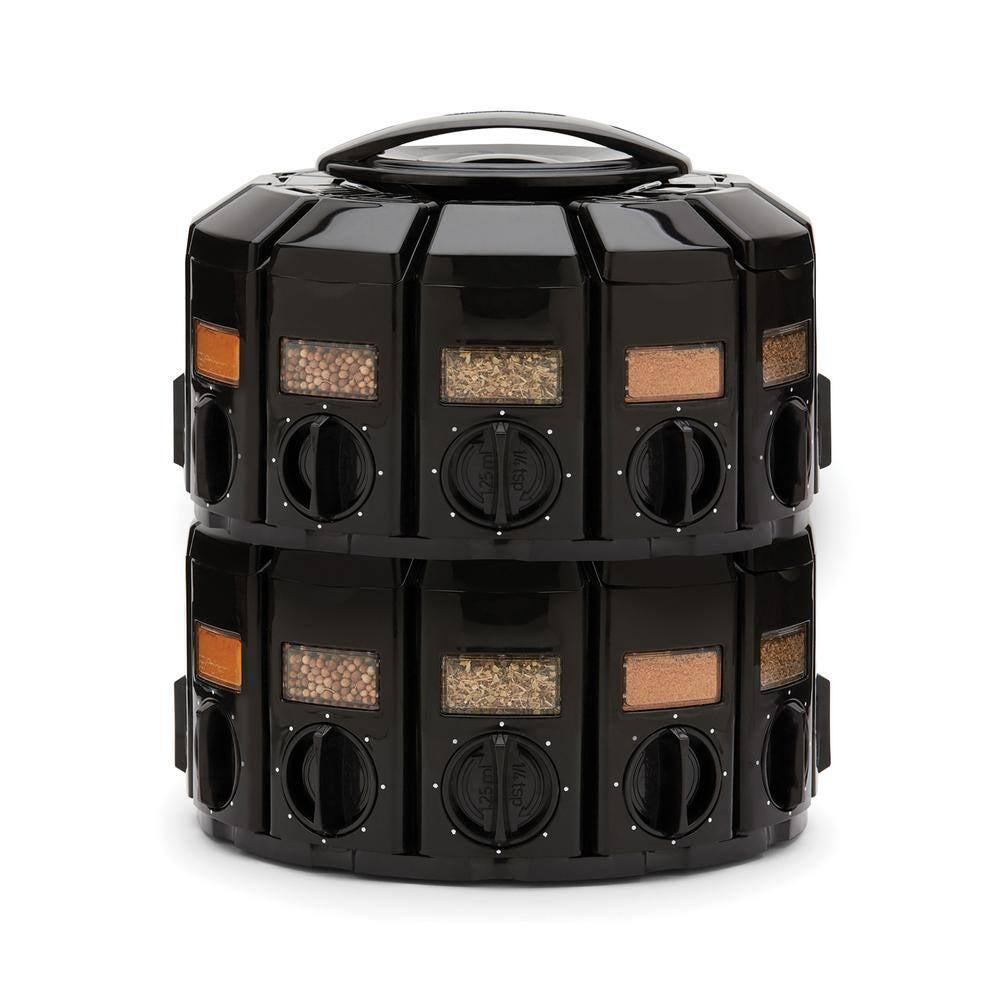 Select a Spice Plastic Black Spice Carousel