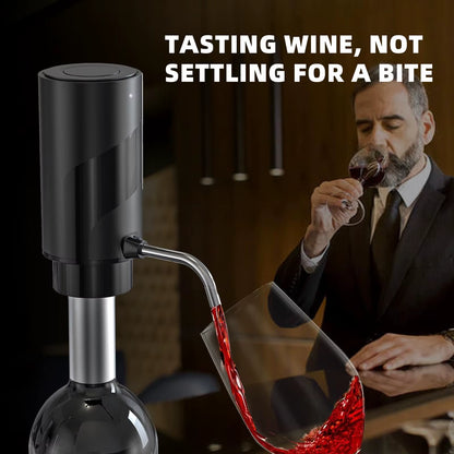 Rechargeable Electric Wine Aerator Dispenser Automatic Wine Decanter Intelligent Electric Wine Dispenser Party Kitchen Tool Gift