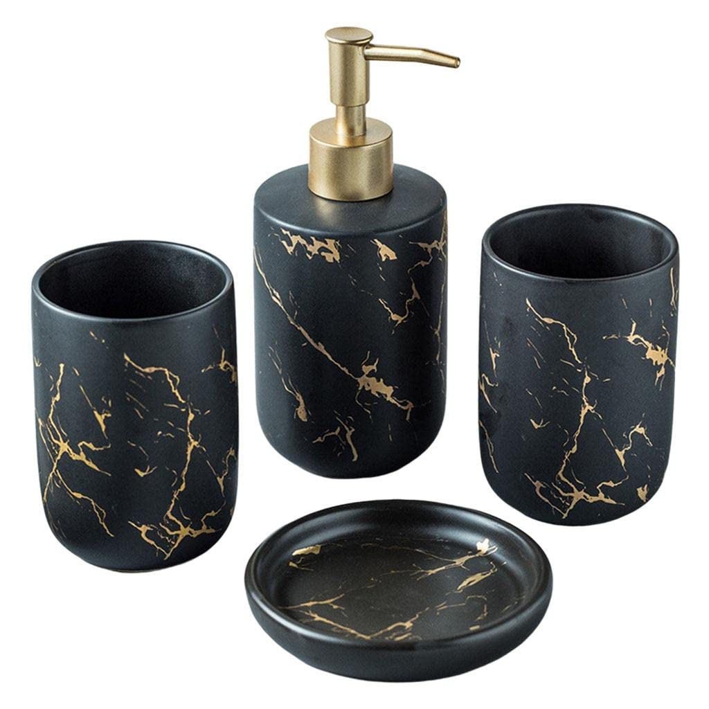Ceramic Bathroom Accessory Set