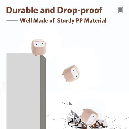 Mini Trash Can with Lid, Cute Ninja Desktop Trash Cans, Small Trash Can Office Plastic Garbage Can for Bathroom Vanity, Desktop, Office or Coffee Table (Pink)