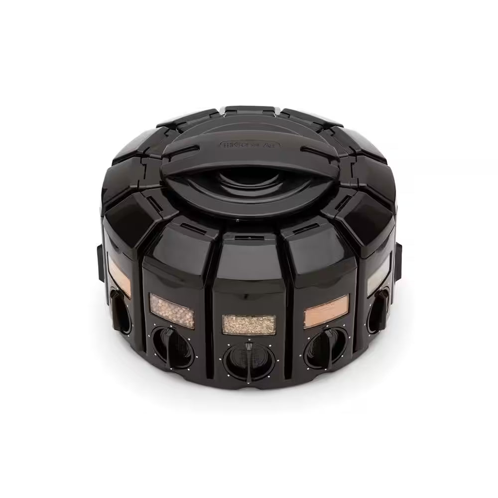 Select a Spice Plastic Black Spice Carousel